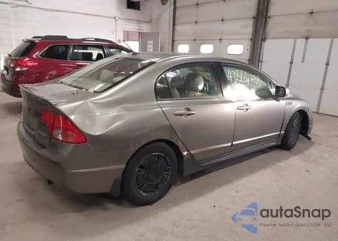 2006 Honda Civic Hybrid из США, поврежденный, VIN JHMFA36286S025192